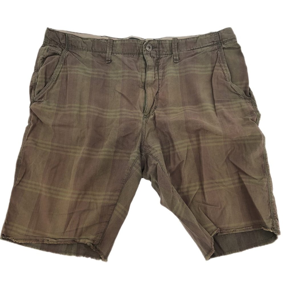 Converse Green Plaid Cargo Shorts